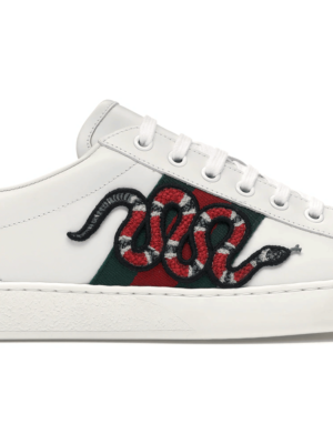 Gucci Ace Embroidered Snake