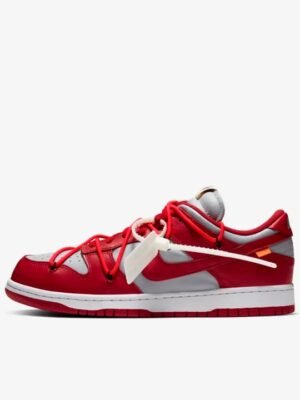 Nike Dunk Low Off-White University Red